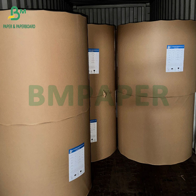 กระดาษผสมไม้บริเวณ 30GSM ถึง 120GSM กระดาษผสม Kraft กระดาษผสมไม ผิวขาว