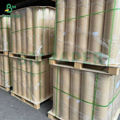 กระดาษผสมไม้บริเวณ 30GSM ถึง 120GSM กระดาษผสม Kraft กระดาษผสมไม ผิวขาว