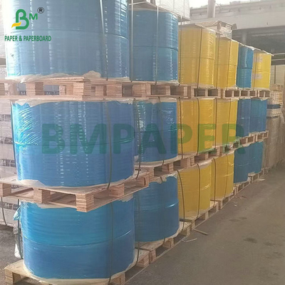 180 กรัม 220 กรัม กระดาษบอนด์สีน้ําเงินเหลือง สําหรับการพิมพ์ปกติ 70 x 100 ซม.