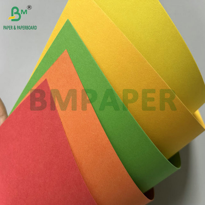 180 กรัม 220 กรัม กระดาษบอนด์สีน้ําเงินเหลือง สําหรับการพิมพ์ปกติ 70 x 100 ซม.