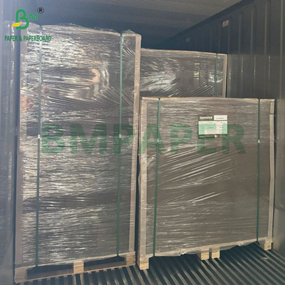 2 มม 1250 กรัม กระดาษกระดาษสีเทาสองด้าน กระดาษกระดาษรีไซเคิลที่เป็นมิตรต่อสิ่งแวดล้อม 80 X 120cm 93 X 130cm