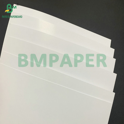 โครโม 75gsm 85gsm C1S กระดาษกระจ่างสําหรับฉลาก