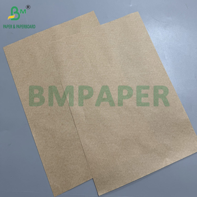60gsm Brown Kraft Greaseproof Paper Rolls For Fried Food Packaging Kit 7 ความทนต่อน้ํามัน