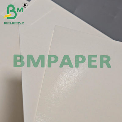 กระดาษคราฟท์สีขาว PET แบบใช้แล้วทิ้งทนความร้อน 315 กรัม ขนาด 24" x 36"