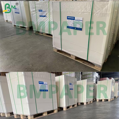 ไม่เคลือบ กระดาษ SBS Bleached ทั้งสองด้าน ไม่เคลือบ 400gsm ความแข็ง