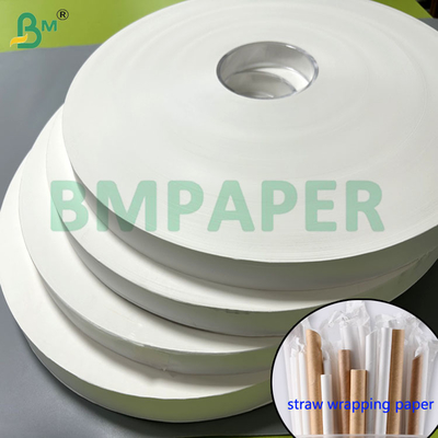 กระดาษห่อหลอดสัมผัสอาหาร 24g 28g ขนาด 27mm 28mm 29mm