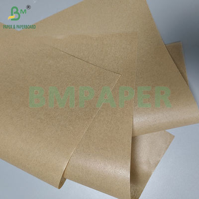 40gm กระดาษน้ํามันซิลิโคนชนิดอาหาร สีขาว สีน้ําตาล สําหรับกระดาษเตา 40 * 60cm