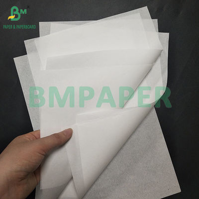 40 กรัม กระดาษเปลเลาโกลิโอสีขาวกันไขมัน Kit5 Kit7 สําหรับบรรจุฮัมเบอร์เกอร์