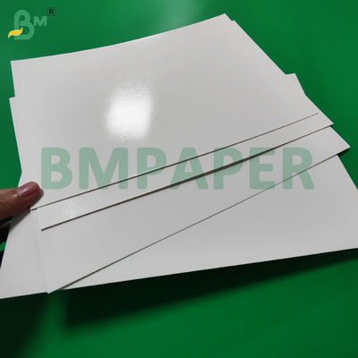 275 กรัม + 15 กรัม กระดาษกระดาษสีขาวเคลือบ PE สําหรับบรรจุอาหารทะเลแข็ง 1000 x 700 มม