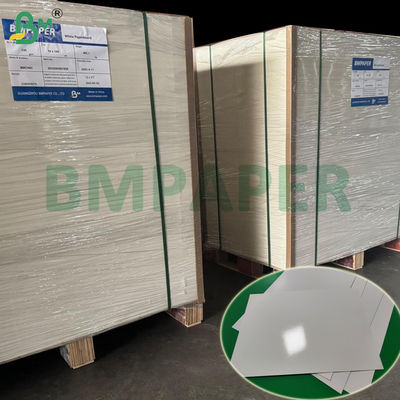 275 กรัม + 15 กรัม กระดาษกระดาษสีขาวเคลือบ PE สําหรับบรรจุอาหารทะเลแข็ง 1000 x 700 มม