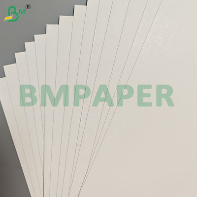190-400Gsm กระดาษกระดาษสีขาว SBS ที่เคลือบด้านหนึ่งสําหรับการทํากล่อง