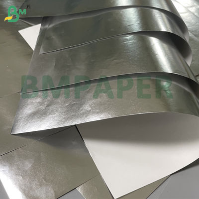 กระดาษเคลือบอะลูมิเนียมทนความร้อนสูง Food Grade 56 แกรม สำหรับบรรจุภัณฑ์เบอร์เกอร์