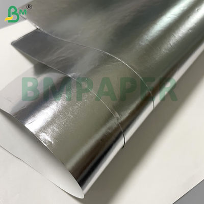 การรักษาอาหาร ประสิทธิภาพในการปิดความร้อน กระดาษแผ่นอะลูมิเนียมอาหารเร็วเงิน 56gsm