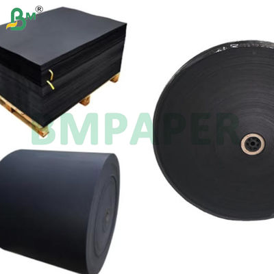 180 กรัม 230 กรัม กระดาษกระดาษสีดําสําหรับเครื่องแต่งกาย หนาแน่นดี 70 x 100 ซม