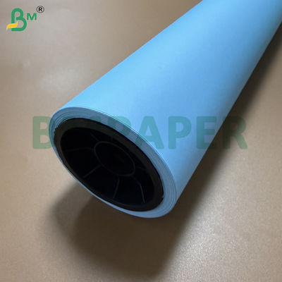 80gsm Digital Blueprint Paper Rolls Whiteback 20" X 50m 2" Core