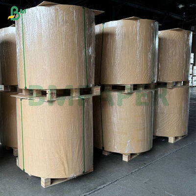 70g 80g กระดาษครัฟท์สีน้ําตาลสีหนึ่งข้างกระจ่างกระจ่างกระจ่างกระจกสําหรับบรรจุอาหาร