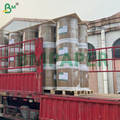 กระดาษถุงห่อผลมะม่วงเคลือบแว็กซ์ ผิวมัน ด้านหลังสีดำ วัสดุ 56 แกรม