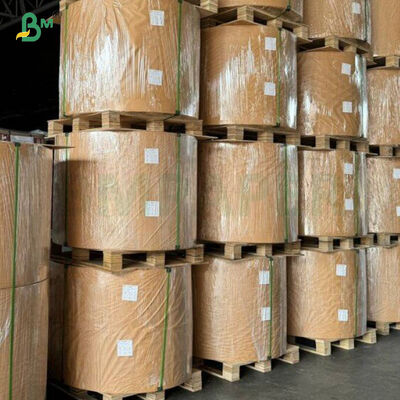 40gm + 10gm กระดาษเคลือบ PE กระดาษกันน้ํามันด้านเดียวกระจ่างใส สําหรับบรรจุอาหาร