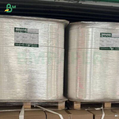Printable Good Tensile Strength 28grams White Straw Packing Paper OBA Free
