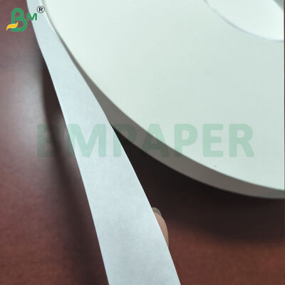 ม้วนกระดาษคราฟท์สีขาวแบบผ่าสำหรับบรรจุหลอด 24 แกรม 35 มม. ต่อม้วน
