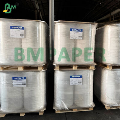 ม้วนกระดาษคราฟท์สีขาวแบบผ่าสำหรับบรรจุหลอด 24 แกรม 35 มม. ต่อม้วน