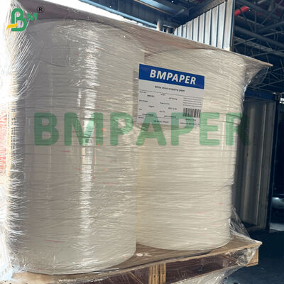 ม้วนกระดาษคราฟท์สีขาวแบบผ่าสำหรับบรรจุหลอด 24 แกรม 35 มม. ต่อม้วน