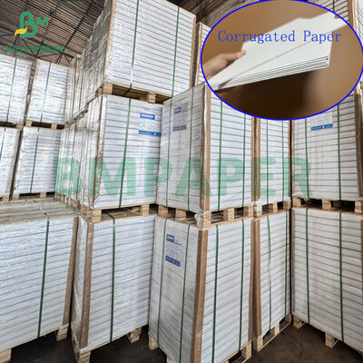 กระดาษลูกฟูกหน้าเดียว E flute 230 กรัม 325 กรัม สำหรับป้องกันดอกไม้ ขนาด 28 x 60 ซม.