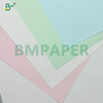 Eco - friendly Smoothness Colorful Stable Carbonless Paper For Bill Printing