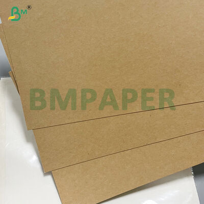 280 กรัม เครื่องอาหาร ไม่เคลือบ สีน้ําตาล กระดานอาหารกลางวัน Kraft 2S PE