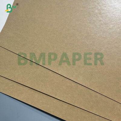 280 กรัม เครื่องอาหาร ไม่เคลือบ สีน้ําตาล กระดานอาหารกลางวัน Kraft 2S PE