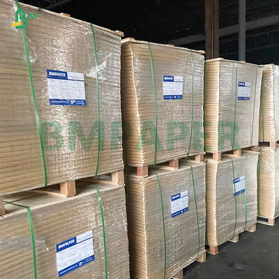 250 กรัม+ 10 กรัม 2S PE กระดาษอาหารกลางวันสีน้ําตาล สําหรับบรรจุอาหาร