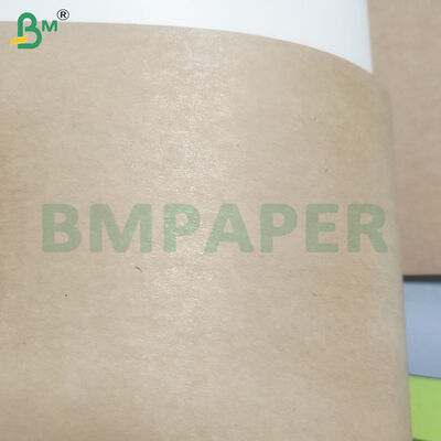 ม้วนกระดาษชาม/จานคราฟท์เคลือบ PE 350gsm+10gsm เกรดอาหาร
