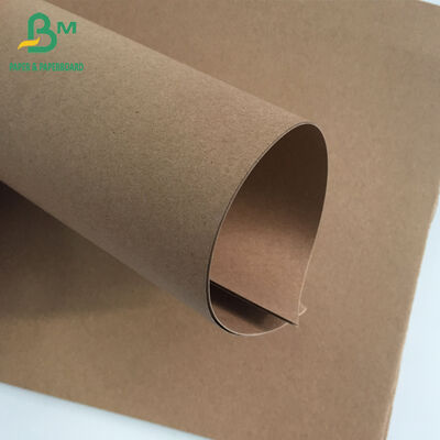 กระดาษคราฟท์ม้วนสีน้ำตาล Testliner Liner บอร์ดรีไซเคิล 200gsm