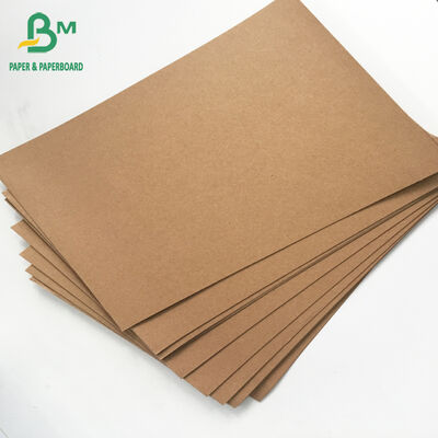 กระดาษคราฟท์ม้วนสีน้ำตาล Testliner Liner บอร์ดรีไซเคิล 200gsm