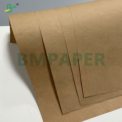 90G High Tensile Strength Brown Wrapping Kraft Liner Paper ISO FDA