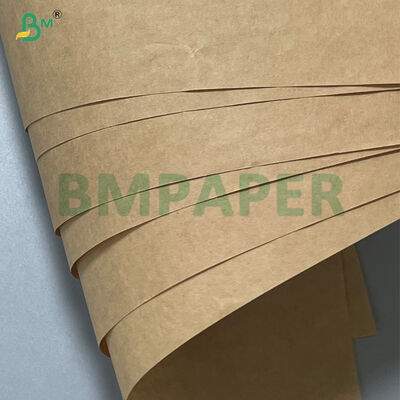90G High Tensile Strength Brown Wrapping Kraft Liner Paper ISO FDA