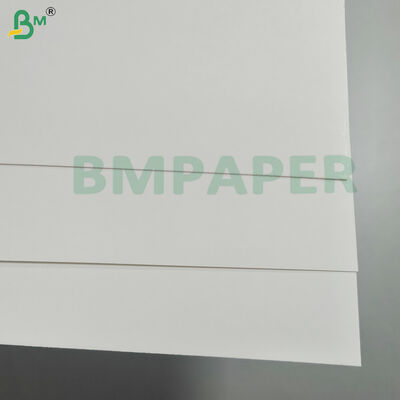 กระดาษพื้นฐานผนังควันระบายสีขาวเคลือบ SBS / FBB สําหรับระดับสูง