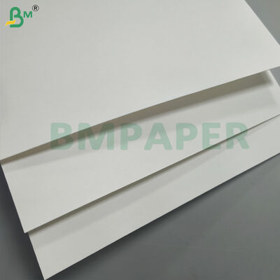 กระดาษพื้นฐานผนังควันระบายสีขาวเคลือบ SBS / FBB สําหรับระดับสูง