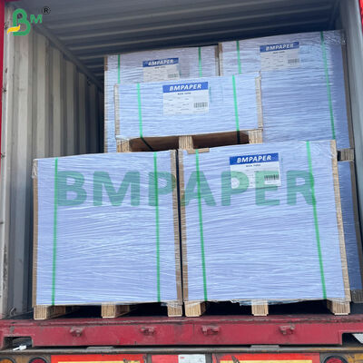 กระดาษพื้นฐานผนังควันระบายสีขาวเคลือบ SBS / FBB สําหรับระดับสูง