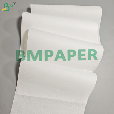 40gsm 60gsm White Greaseproof Paper Roll For Food Wrapping 1200mm PFAS Free