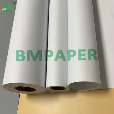 ความทึบแสงสูง 20 ปอนด์บอนด์ 36 "x 300' กระดาษพิมพ์เขียวม้วนกระดาษพล็อตเตอร์วิศวกรรมสำหรับการพิมพ์ CAD