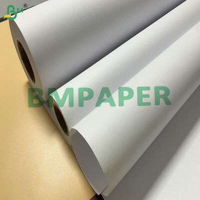 ความทึบแสงสูง 20 ปอนด์บอนด์ 36 "x 300' กระดาษพิมพ์เขียวม้วนกระดาษพล็อตเตอร์วิศวกรรมสำหรับการพิมพ์ CAD