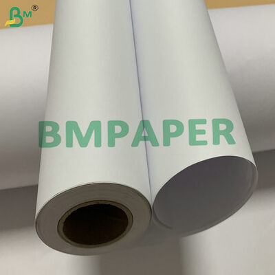 ความทึบแสงสูง 20 ปอนด์บอนด์ 36 "x 300' กระดาษพิมพ์เขียวม้วนกระดาษพล็อตเตอร์วิศวกรรมสำหรับการพิมพ์ CAD