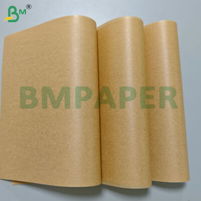 40gm กระดาษเคลือบสองด้านม้วนเตาอบกระดาษเบิกอาหาร