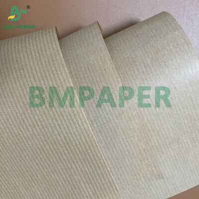 ความทนทานสูง 40GSM 60GSM กระดาษ Kraft สีน้ําตาลธรรมชาติ