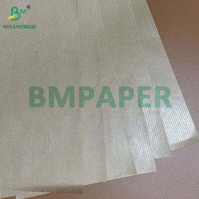 ความทนทานสูง 40GSM 60GSM กระดาษ Kraft สีน้ําตาลธรรมชาติ