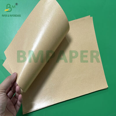 หมวดอาหาร 40+9 กระดาษครอฟท์สีน้ําตาลเคลือบหลายแบบ สําหรับการบรรจุเครื่องประปา 800 มม. 900 มม.