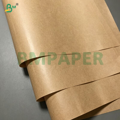 Food Safe Poly Coated Kraft 40gsm Base +9gsm PE Film Cutlery Wrapping Paper