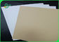 ม้วนกระดาษคราฟต์กันน้ำสำหรับงานฝีมือ 80 Gsm / แผ่นกระดาษคราฟท์สีขาว