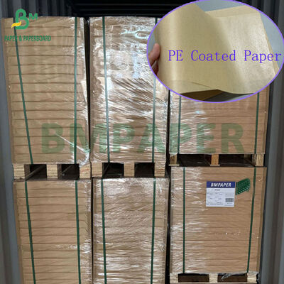 กระดาษเคลือบ PE กันน้ำมัน 30 แกรม สำหรับบรรจุภัณฑ์ช้อนส้อม ขนาด 70 x 100 ซม.